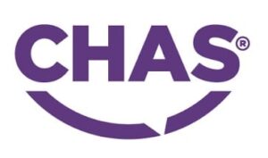 CHAS accreditation. (The Health & Safety Assessment Scheme) given to Portable Partitions Company