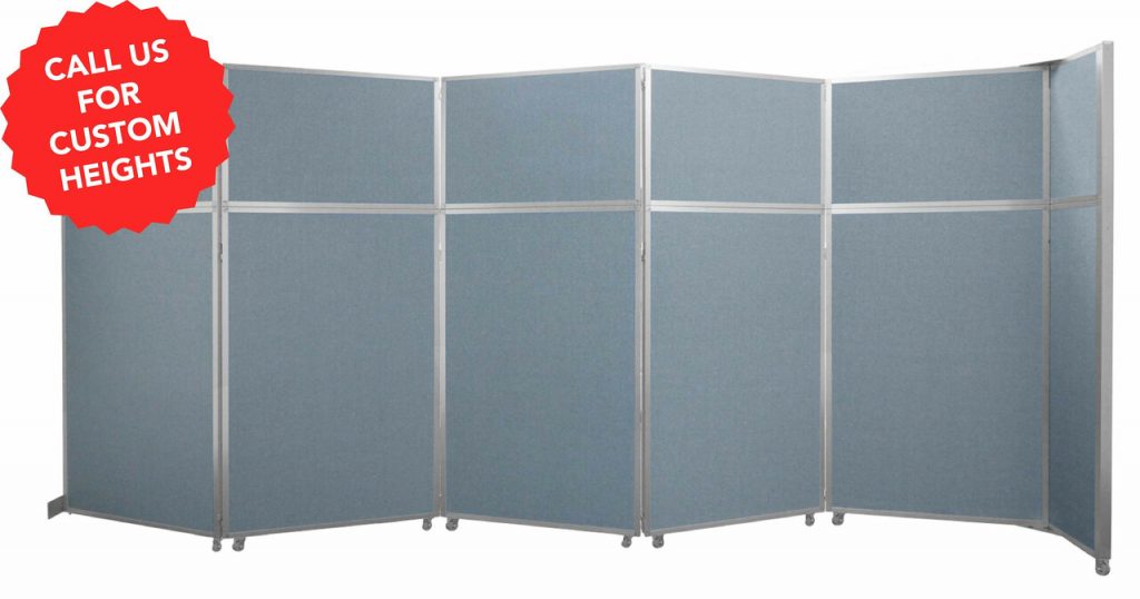 Acoustic Room Dividers for Libraries | Portable Partitions