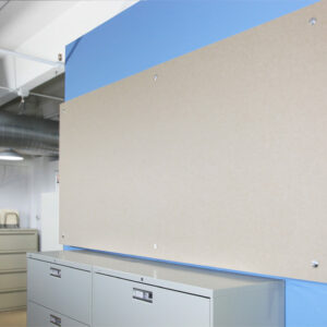 Wall-Mounted SoundSorb Acoustic Standoff Panels